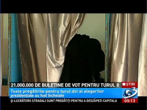 Toate detaliile pentru organizarea scrutinului de duminică au fost puse la punct