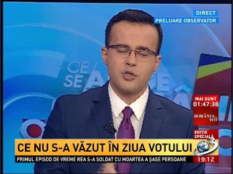 Mihai Gâdea: Se hotărăşte dacă regimul lui Traian Băsescu se opreşte sau continuă