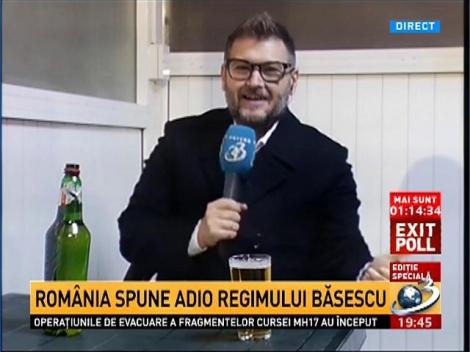La o bere şi muzică lăutărească în cârciumă, Felix Rache îi spune la revedere lui Traian Băsescu