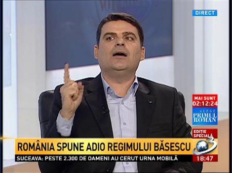 Radu Tudor:  Tot ceea ce este legal, &icirc;l aduce pe Traian Băsescu c&acirc;ştigător