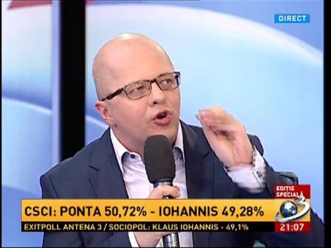 Adrian Ursu: Aş remarca discursul lui Iohannis, care a fost lacrimă, copiat din discursul lui Băsescu