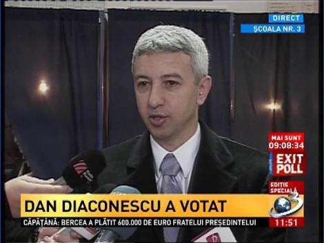 Ce a declarat Dan Diaconescu după ce a votat