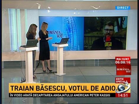 Felix Rache: Băsescu nu aşteaptă rezultatele de la BEC, ci pe cele de la beci