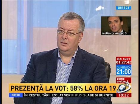 Mircea Badea: Vreau să îl asigur pe acestă cale pe Crin Antonescu că i-am anulat votul