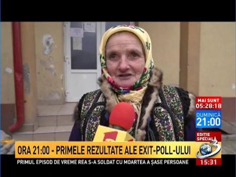 Tanti Maria Cociorvan, bătrâna ridicată de DNA din propria casă, ne îndeamnă la vot!