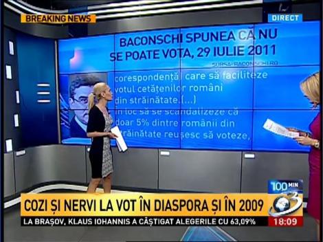 Cozi şi nervi la vot &icirc;n diaspora şi &icirc;n 2009