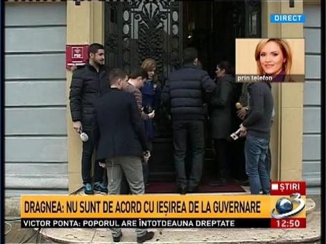 Reacţia Gabrielei Firea la cerinţa de retragere a PSD-ului de către Robert Negoiţă