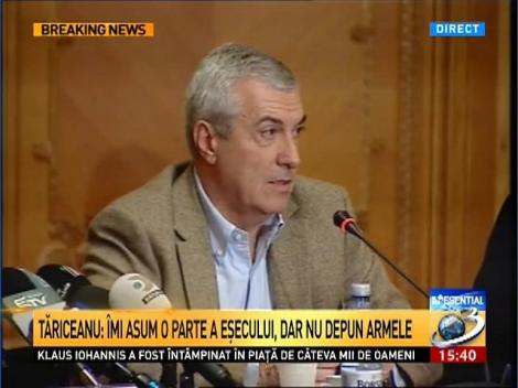 Tăriceanu: Klaus Iohannis rămâne o persoană inadecvată pentru funcţia de preşedinte