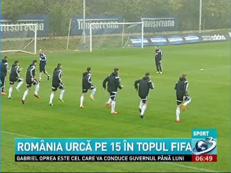 România urcă pe 15 în topul FIFA