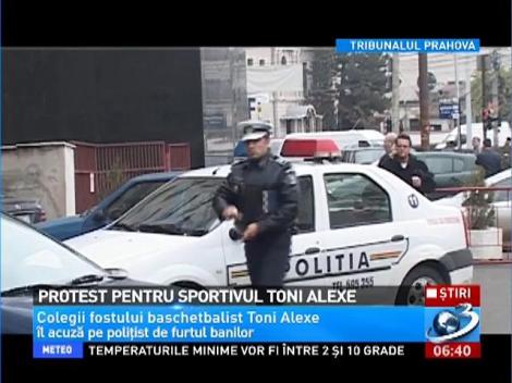 Protest pentru sportivul Toni Alexe