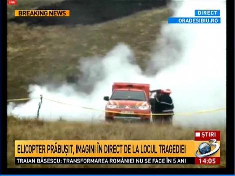 Imagini &icirc;n direct de la locul tragediei