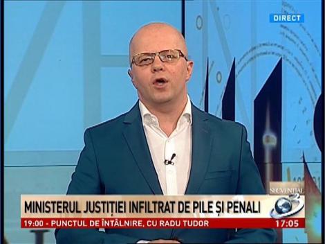 Secvențial: Ministerul Justiției infitrat de pile și penali