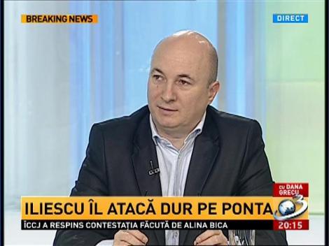 Codrin Ștefănescu, despre declarațiile lui Iliescu la adresa lui Ponta