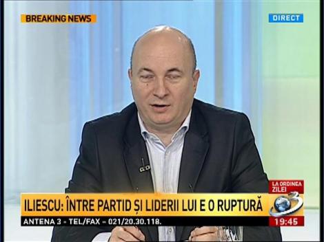 Iliescu &icirc;l atacă dur pe Ponta: Refuz să primesc lecţii de la oameni care cred că şi-au cumpărat un partid, PSD