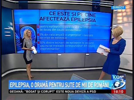 100 de Minute: Epilepsia, o dramă pentru sute de mii de rom&acirc;ni