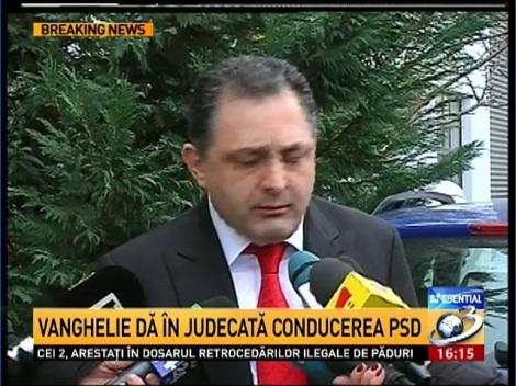 Marian Vanghelie: O să dau &icirc;n judecată conducerea PSD