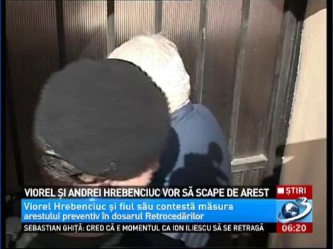 Viorel şi Andrei Hrebenciuc vor să iasă din închisoare. Astăzi vor fi aduşi în faţa magistraţilor Curţii Supreme