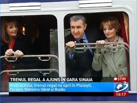 Trenul Regal a ajuns in Gara Sinaia