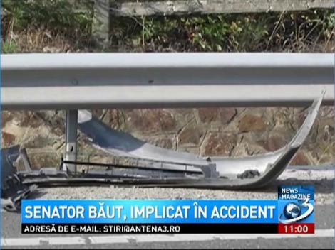 Senatorul Marius Nicoară a intrat cu maşina &icirc;ntr-un taxi