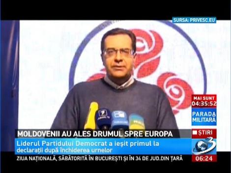 Moldovenii au ales drumul spre Europa