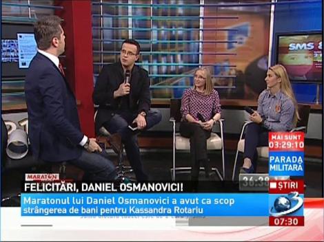 Daniel Osmanovici a realizat cel mai lung buletin meteo din lume