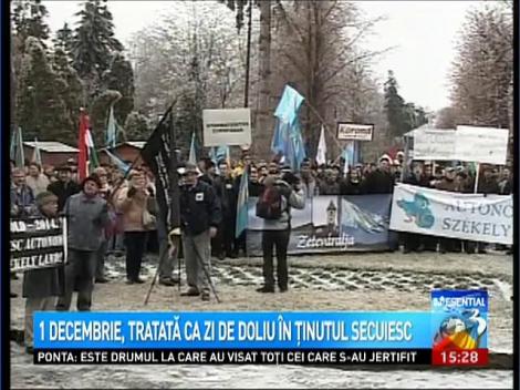 1 Decembrie, zi de doliu &icirc;n Ţinutul Secuiesc
