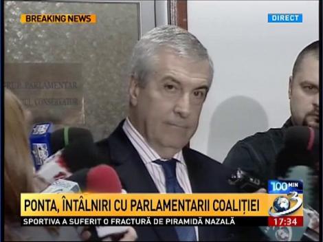 Tăriceanu: Ponta are sprijinul nostru