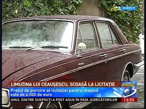 Limuzina lui Ceauşescu, scoasă la licitaţie