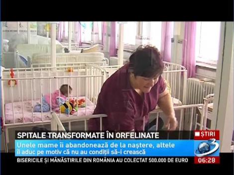 Secţiile de pediatrie din spitale se transformă &icirc;n orfelinate odată cu venirea frigului