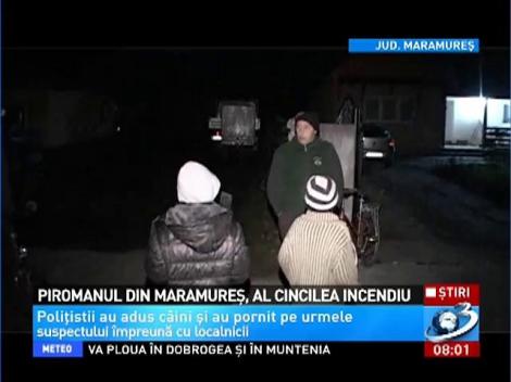 Piromanul care a provocat PATRU incendii a dat din nou lovitura &icirc;n Satulung