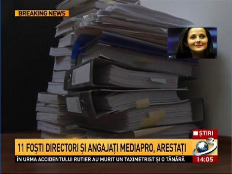 Foşti directori şi angajaţi Mediapro au fost ARESTAŢI