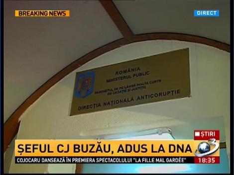 Şeful CJ Buzău, adus la DNA