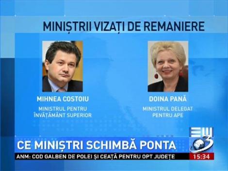Ediţie de weekend: Ce miniştri schimbă Ponta