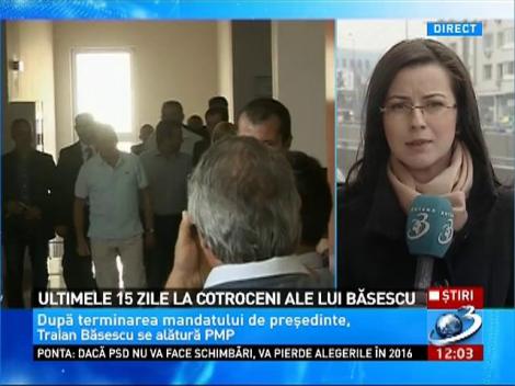 Traian Băsescu, ultimele 15 zile la Cotroceni