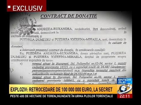 Sinteza Zilei. ANCHETĂ: Alte 4 hectare, retrocedate de Băsescu