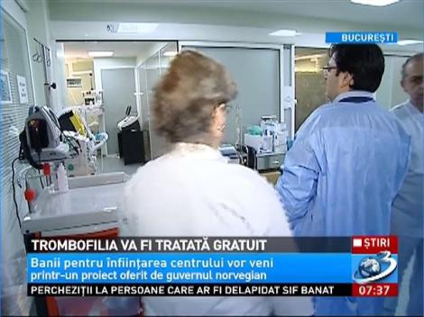 Trombofilia va fi tratată gratuit la stat