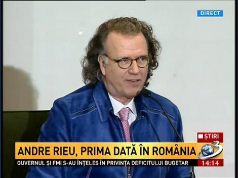 Andre Rieu, prima dată în România