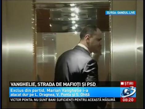 Vanghelie: Lui Dragnea i-aş rupe rotula, iar lui Ghiţă i-aş da două b&acirc;te pe spinare
