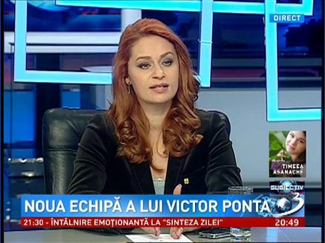 Subiectiv: Noua echipă a lui Victor Ponta
