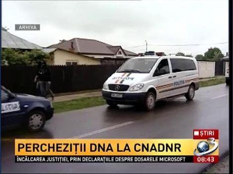 Percheziţii DNA la CNADNR