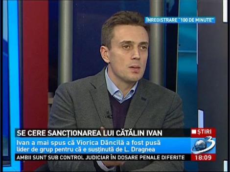 Se cere sancționare lui Cătălin Ivan
