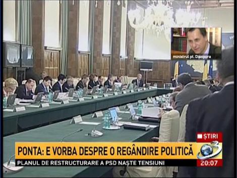 Ministrul delegat pentru Rom&acirc;nii de pretutindeni, Bogdan Stanoevici confirma şi el că se afla pe lista remaniaţilor