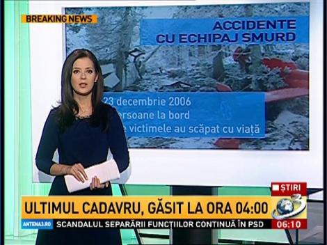 Alte trei elicoptere SMURD s-au prăbuşit în România. În două din cazuri, toţi pasagerii au murit