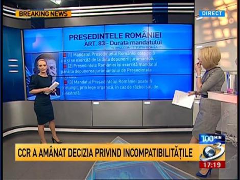 100 de Minute: De ce este pus în discuţie mandatul lui Iohannis