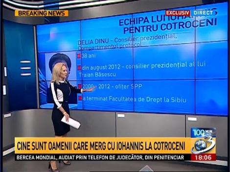 100 de Minute: Cine sunt oamenii care merg cu Iohannis la Cotroceni