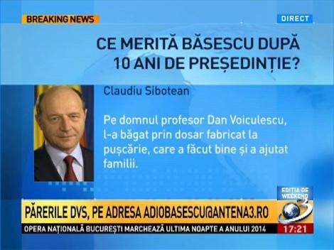 Ce spun românii despre mandatul de 10 ani al lui Băsescu