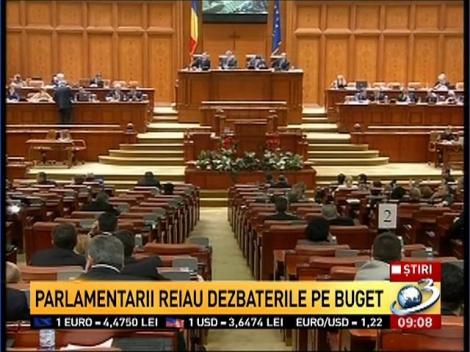 Circ &icirc;n Parlament pe tema bugetului. Valeriu Zgonea: Domnule Igaş, să nu ne "branconăm" &icirc;ntre noi