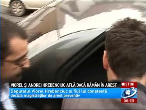 Viorel şi Andrei Hrebenciuc află azi dacă îşi vor petrece Crăciunul acasă