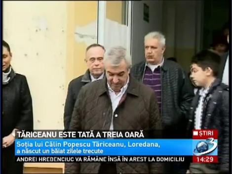 Călin Popescu Tăriceanu este din nou tată