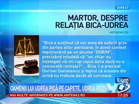 100 de Minute.Bica: Mă simt tăiată bucată cu bucată